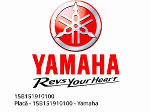 Piastra - 15B151910100 - Yamaha