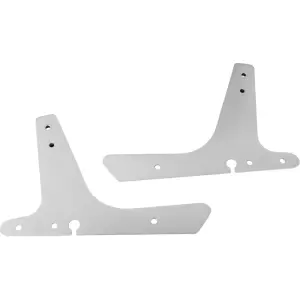 Piastre laterali per sissy bar - Cromato - 15040117