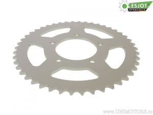 Pignon arrière Esjot argenté 80 mm - 46 dents (pas 520) - JM