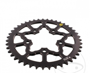 Pignon arrière Sitta noir - 44 dents (pas 520) - JM