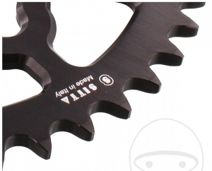 Pignone posteriore Sitta nero - 43 denti (passo 520) - JM