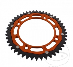 Pinhão traseiro Dual ZF - 49 dentes (passo 428) - KTM SX 85 / SX 85 17/14 polegadas / SX 85 19/16 polegadas / Gas Gas MC 85 17/