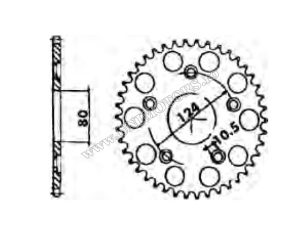 Pinion spate PBR - PBR 1028