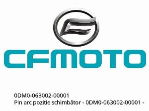 Pino de mola da posição do seletor - 0DM0-063002-00001 - CFMOTO