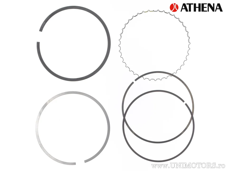 Pistoane segment Athena Racing 500cc, d.87,00mm, Yamaha SR 500 / TT 500 / XT 500 (pentru piston Athena) - Athena