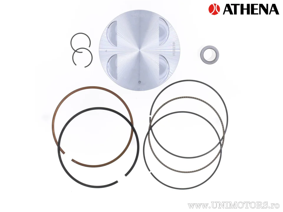 Piston forjat 4T Ø 99,14 mm pentru cilindru Athena și OE - Athena
