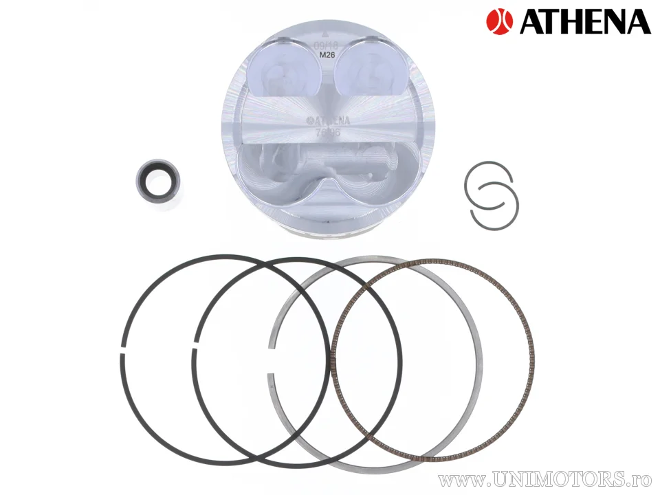 Piston forjat - (76,96mm) - Kawasaki KX 250 F ('15-'16) - Athena