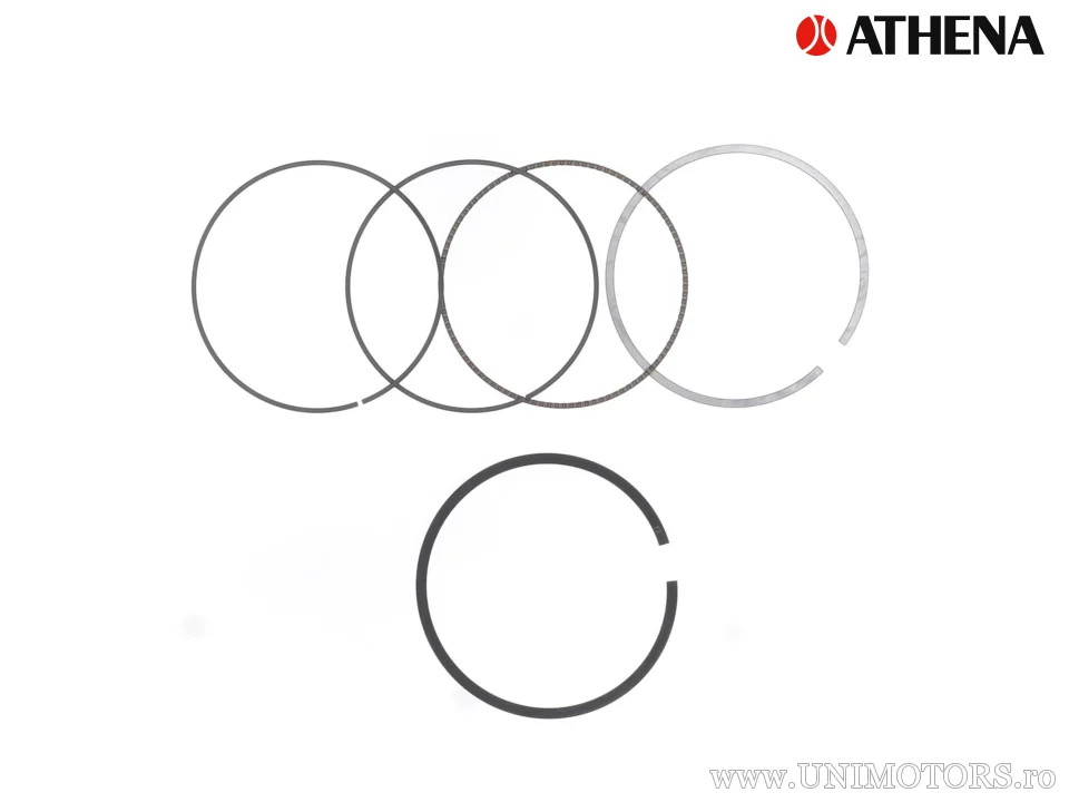 Piston Ring Set - (102.00mm) - Yamaha SRX 600 / TT 600 (alternative) / XT 600 (alternative / '84-'93) - Athena - no picture!!