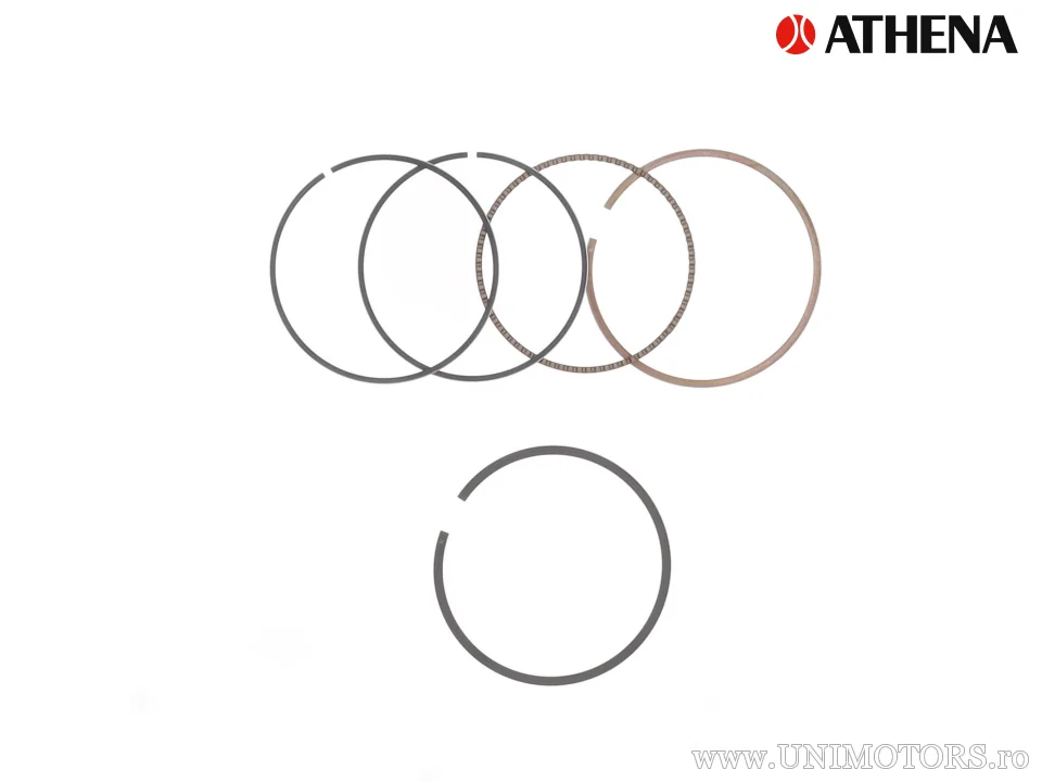Piston Ring Set - (87.00mm) - Yamaha SR 500 / TT 500 / XT 500 ('76-'81) - Athena - no picture!!!