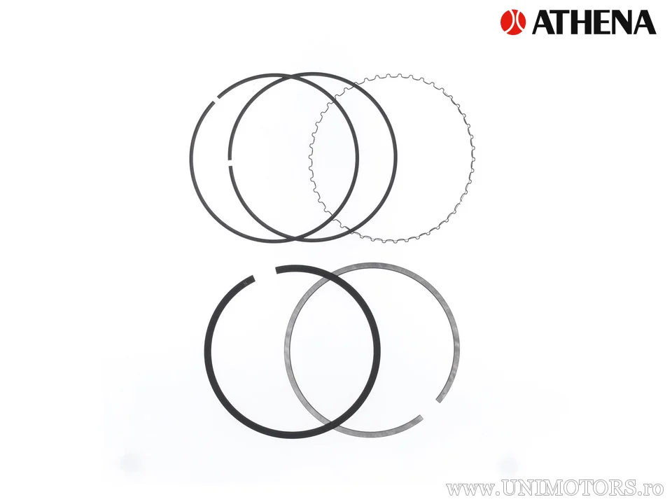 Piston ring set - (97.00mm) - Beta RR 525 ('05-'09) / Gas Gas SM 450 ('07-'09) / Yamaha SRX 600 ('84-'93) - Athena