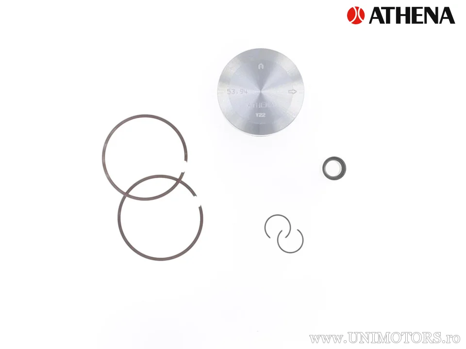 Piston turnare 2T Ø 53,97 mm pentru cilindru OE - Athena