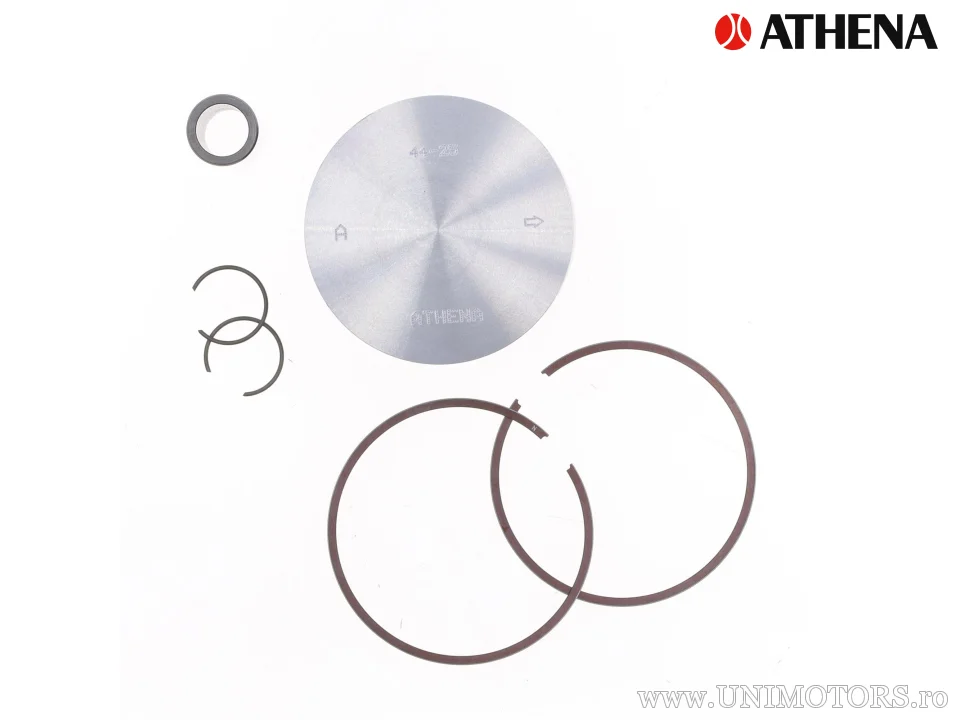 Piston turnare 2T Ø 66,34 mm pentru cilindru OE - Athena