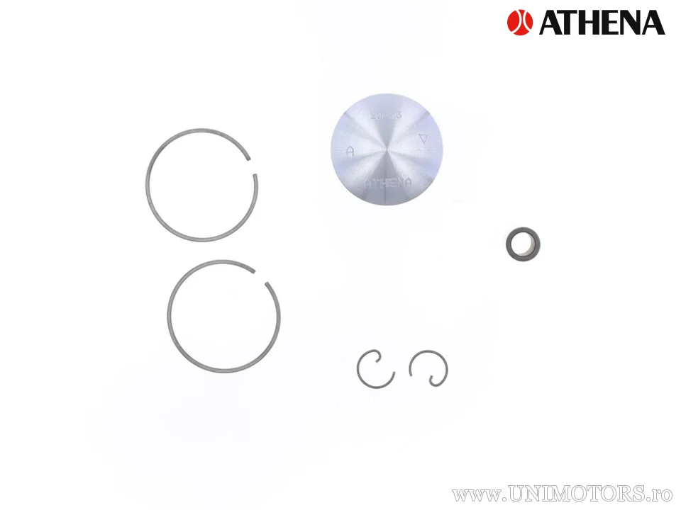 Piston turnat 2T Ø 38,40 mm pentru kit cilindru Athena alezaj standard - Athena