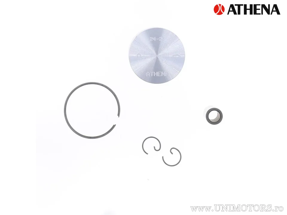 Piston turnat 2T Ø 38,95 mm pentru kit cilindru Athena alezaj standard - Athena