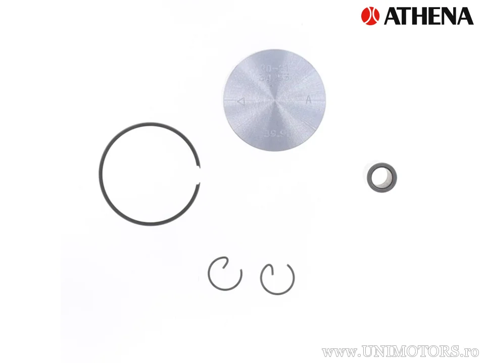 Piston turnat 2T Ø 39,96 mm pentru kit cilindru Athena alezaj standard - Athena