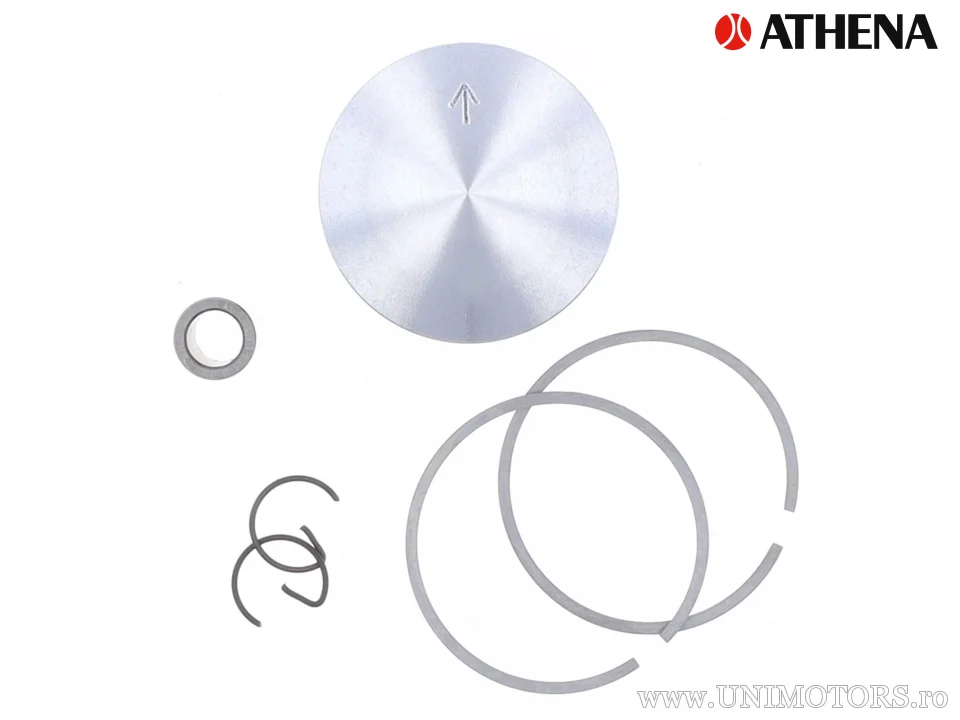 Piston turnat 2T Ø 42,96 mm pentru kit cilindru Athena Big Bore - Athena