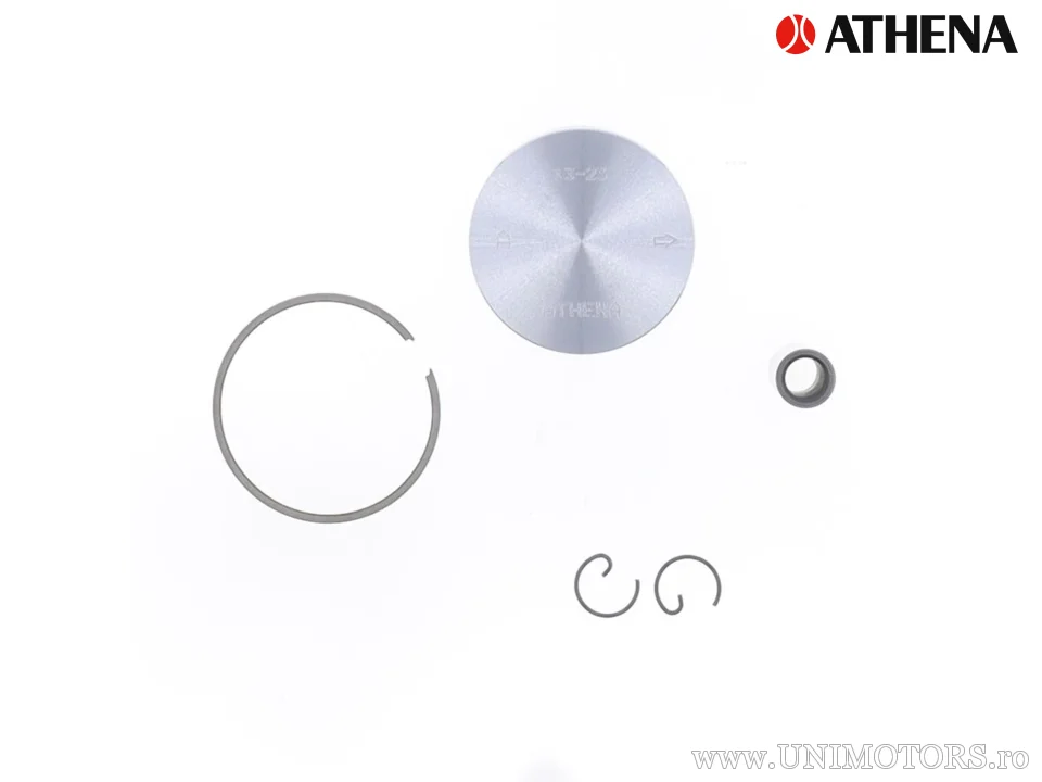 Piston turnat 2T Ø 44,95 mm pentru kit cilindru Athena Big Bore - Athena