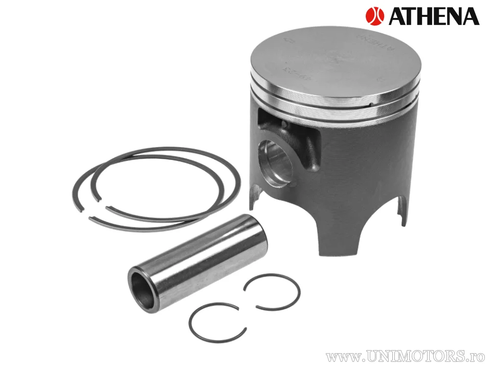 Piston turnat 2T Ø 55,95 mm pentru kit cilindru Athena standard și cilindru OE - Athena