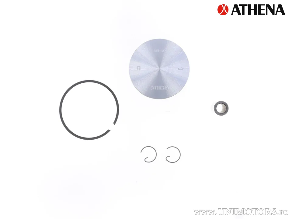 Piston turnat 2T Ø 56,96 mm pentru kit cilindru Athena big bore - Athena