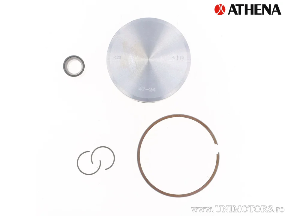 Piston turnat 2T Ø 57,95 mm pentru kit cilindru Athena Big Bore - Athena