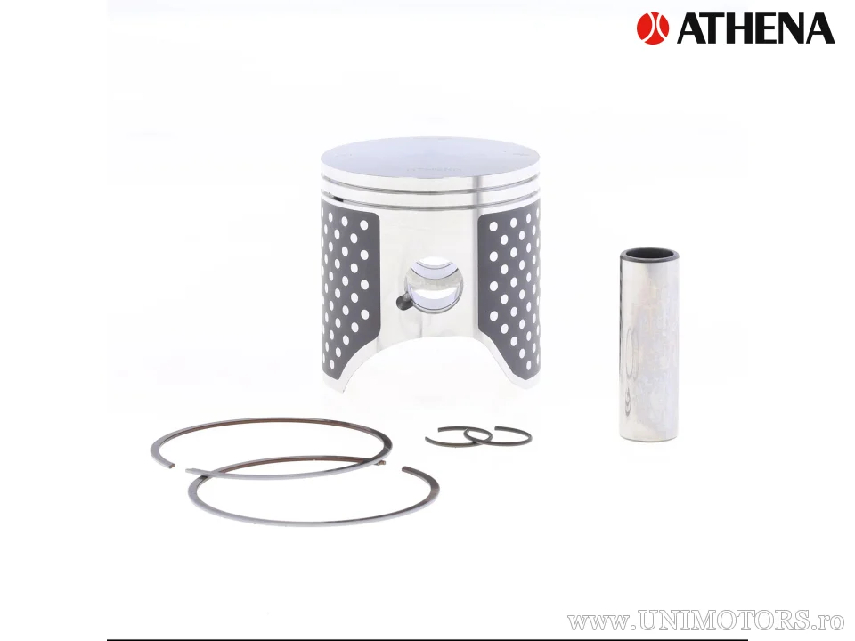 Piston turnat 2T Ø 61,95 mm pentru cilindru OE - Athena