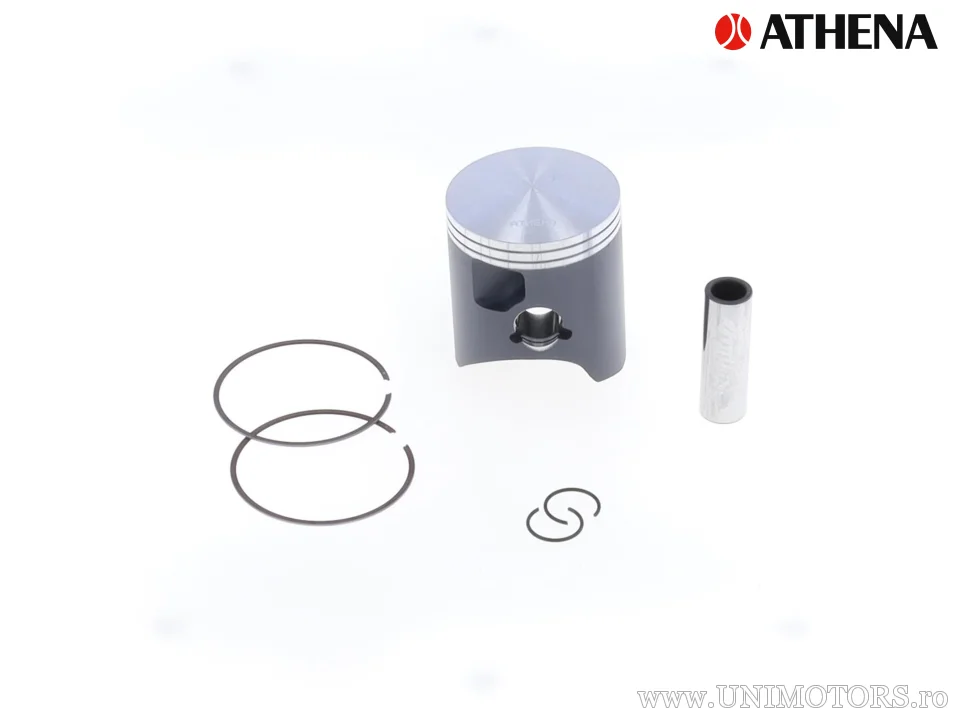 Piston turnat 2T Ø 66,35 mm pentru cilindru OE - Athena