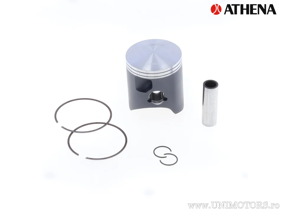 Piston turnat 2T Ø 66,37 mm pentru cilindru OE - Athena