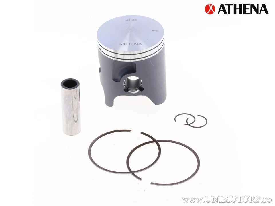 Piston turnat 2T Ø 66,37 mm pentru cilindru OE - Athena