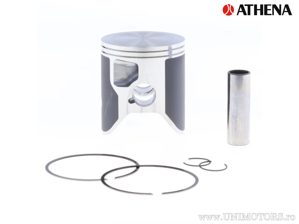 Piston turnat 2T Ø 66,38 mm pentru cilindru OE - Athena