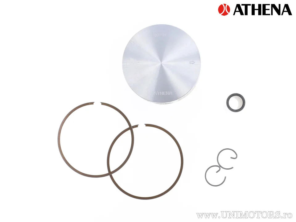 Piston turnat 2T Ø 72,96 mm pentru cilindru OE - Athena