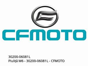 Piuliță M6 - 30200-06081L - CFMOTO
