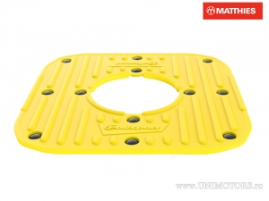 Placa cauciuc stender central off road galben - JM