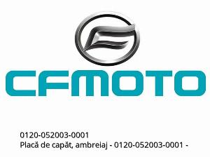 Placa final, embraiagem - 0120-052003-0001 - CFMOTO