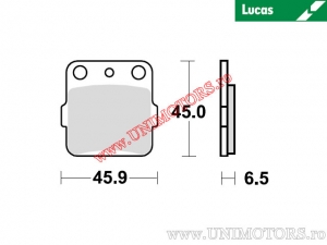 Placute frana spate - MCB554SI sinterizate SI - Lucas TRW
