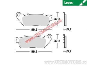 Placute frana spate - MCB817SH sinterizate SH - Lucas TRW