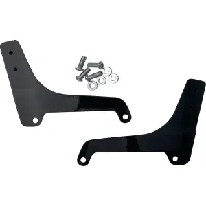 Plaques latérales pour sissy bar - Noir, brillant - 15040131