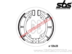 Plaquettes de frein arrière - 120x28mm SBS 2103 - (SBS)
