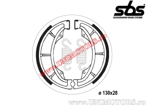 Plaquettes de frein avant - 130x28mm SBS 2014 - (SBS)