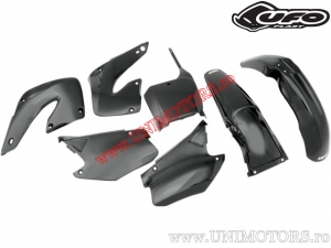 Plastic kit (black) - Honda CR 125 R / CR 250 R ('00-'01) - UFO