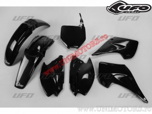 Plastic kit (black) - Kawasaki KX 125 / KX 250 ('05-'12) - UFO
