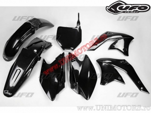 Plastic kit (black) - Kawasaki KX 250 F 4T ('07) - UFO
