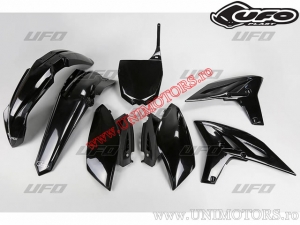 Plastic Kit (Black) - Yamaha YZ 250 F 4T ('11-'12) - UFO