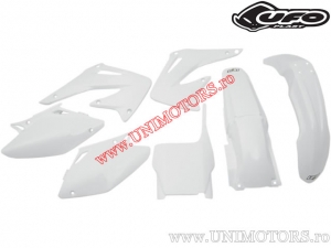 Plastic Kit (White) - Honda CRF 450 R ('04) - UFO