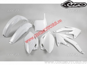 Plastic Kit (White) - Honda CRF 450 R ('07) - UFO