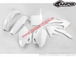Plastic kit (wit) - Honda CRF 450 R ('05-'06) - UFO