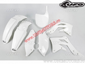 Plastic kit (wit) - Kawasaki KX 450 F 4T ('12) - UFO