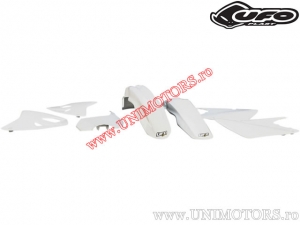 Plastic kit (wit) - Suzuki RM 125 / RM 250 ('01-'02) - UFO
