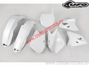 Plastic kit (wit) - Suzuki RM 125 / RM 250 ('03-'05) - UFO