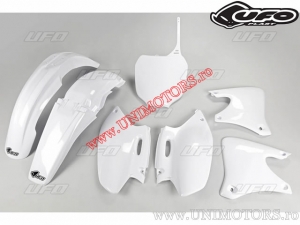 Plastic kit (wit) - Yamaha YZ 250 F 4T ('01-'02) - UFO