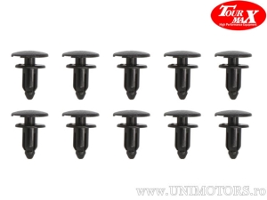 Plastica nit per diametro foro 6,0mm - set di 10 pezzi - TourMax